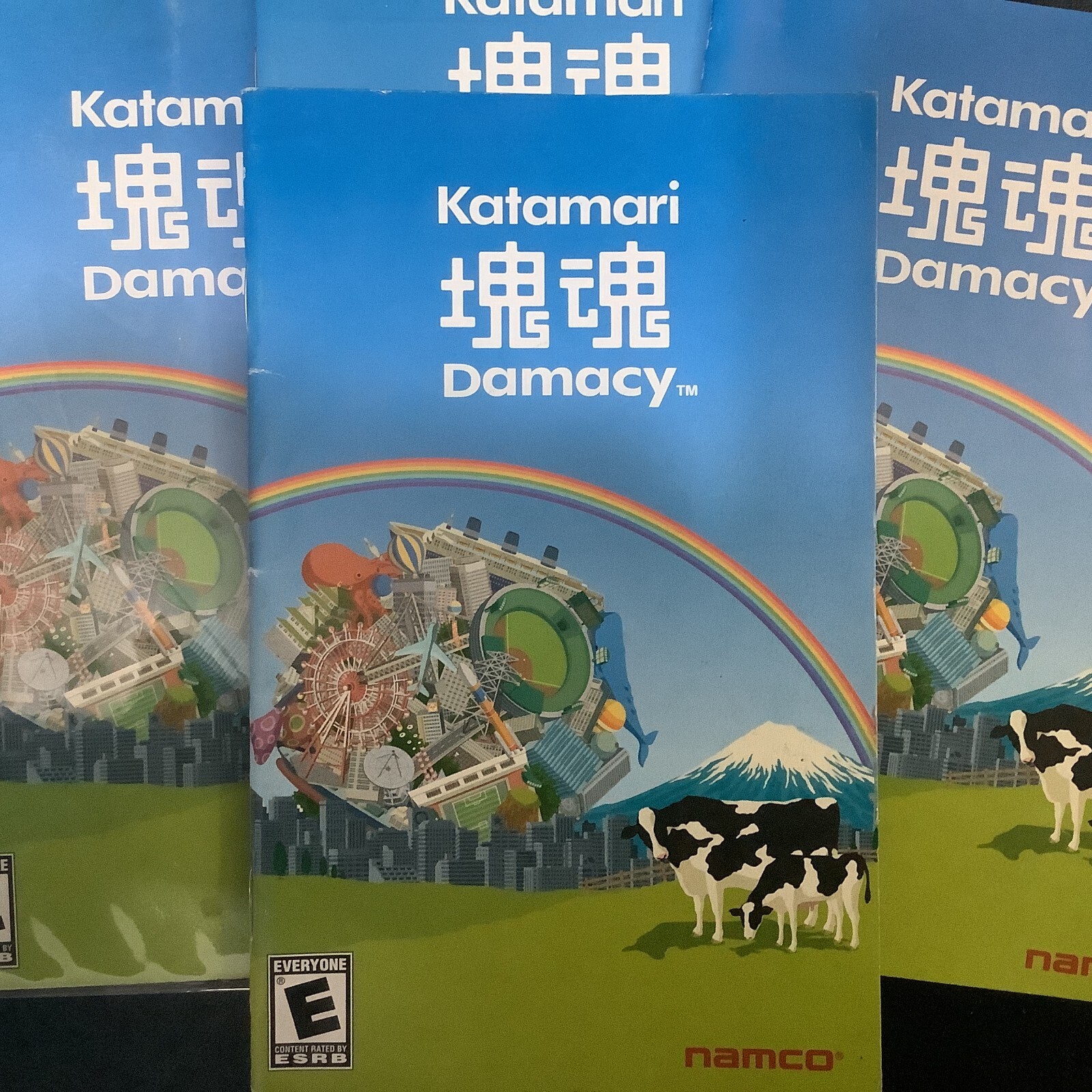 Katamari Damacy PS2 PlayStation 2 Instruction Manual Only