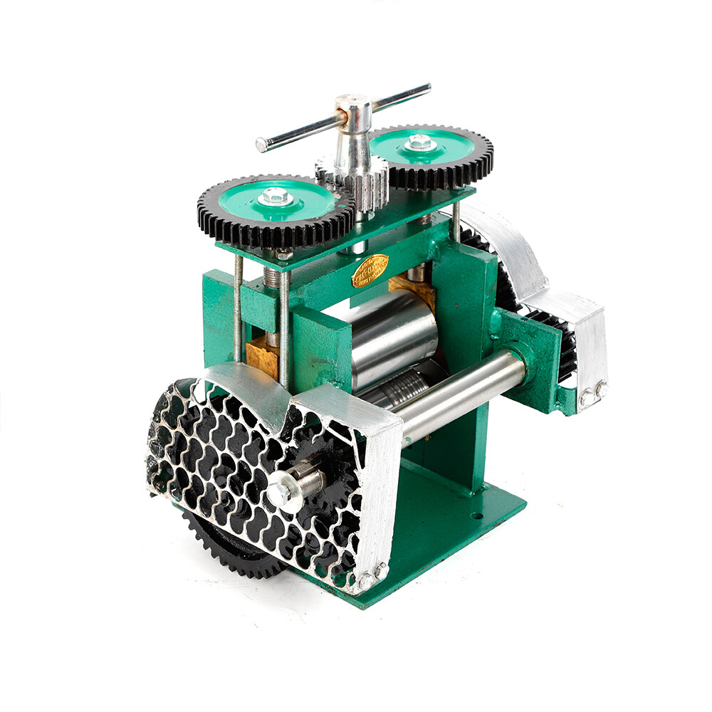 Rolling Mill Machine Rollers Metal Wire Flat Jewelry Tool Manual Combination USA
