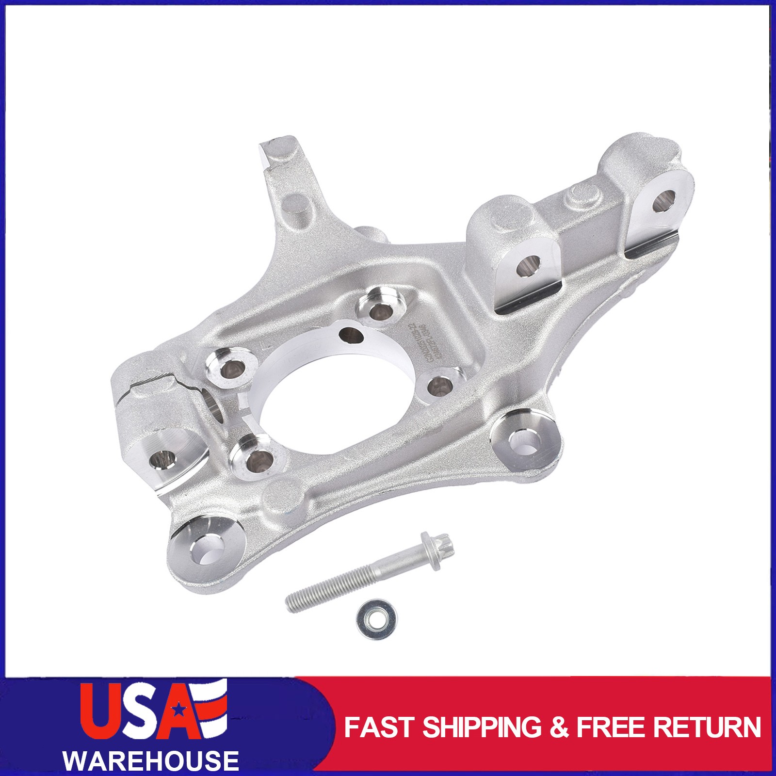 Front Left Steering Knuckle For 2017-2024 Jeep Compass L4 2.0L 2.4L 68282577AE