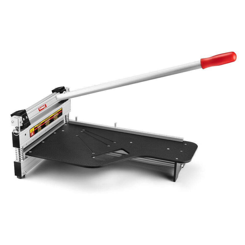 Goldblatt 13" Pro Laminate Floor Cutter Rigid Core Vinyl Plank Cutter Floor Tool