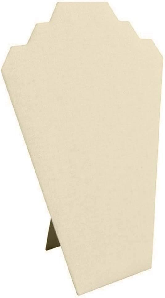 Regal Displays- Linen Covered 2 Two Tier Padded for 2 Necklaces Display with