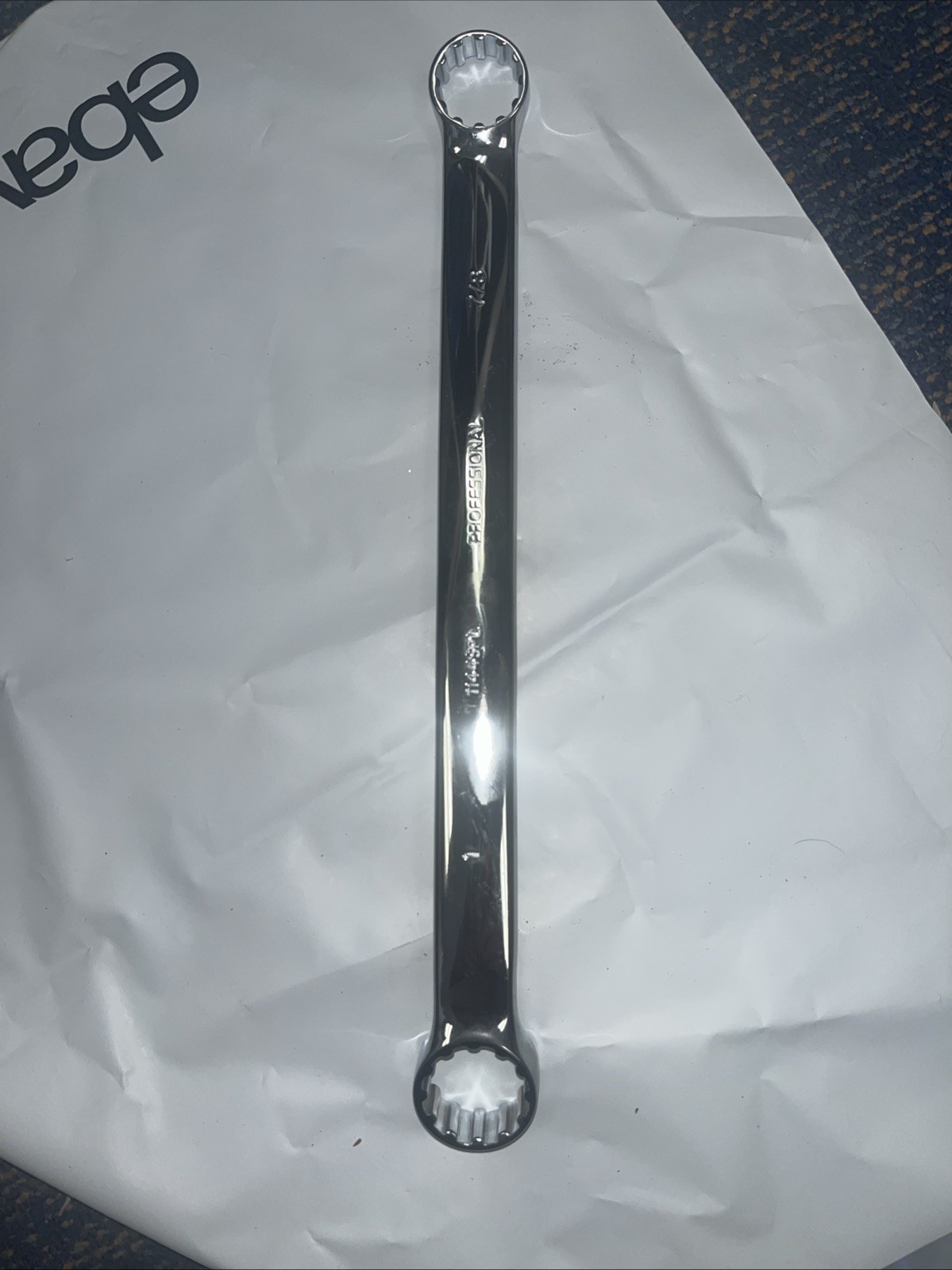 Proto 1144SPL  J1144SPL Box Wrench Straight 7/8'' X 1'' Spline Polished New USA