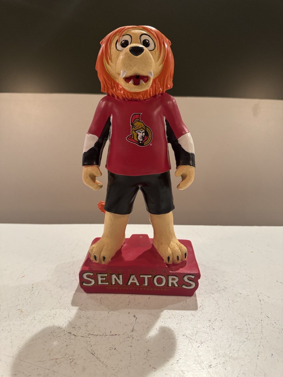 SPARTY Ottawa Senators Mascot Statue 12" NHL Figurine Limited Edition Statue New