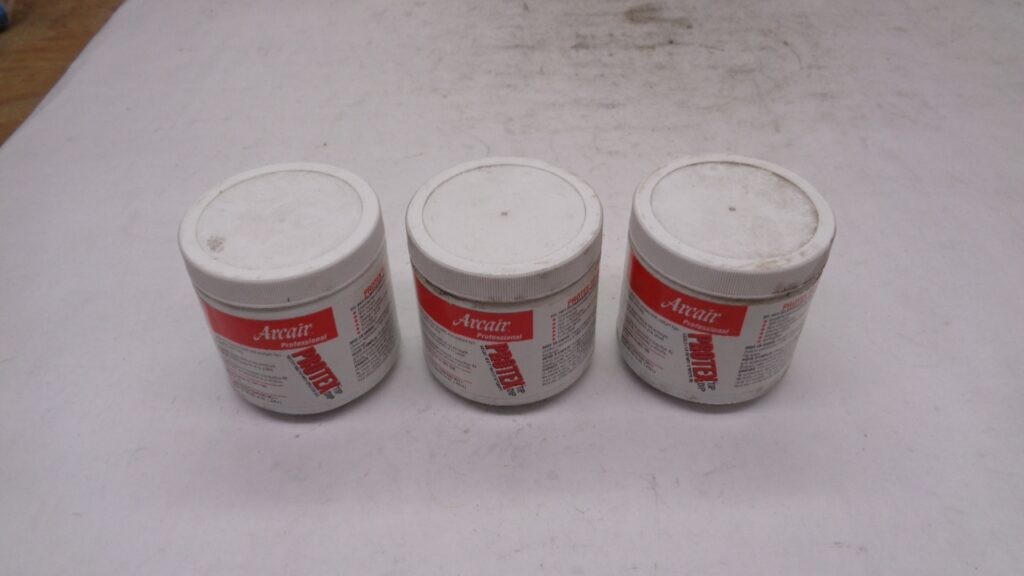 LOT OF 3 NEW 57021105 ARCAIR PROTEX TIP DIP ANTI-SPATTER GEL, 16oz. JAR, 57-0...