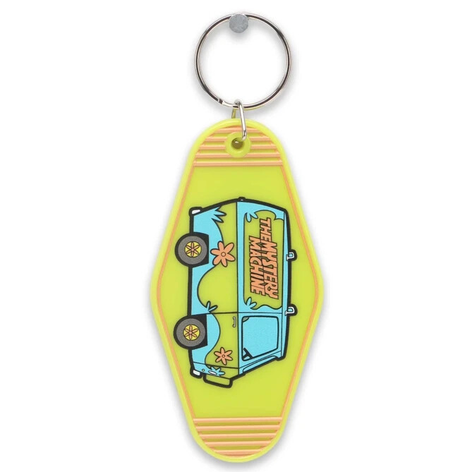 Warner Bros Scooby-Doo The Mystery Machine Van Hotel Room Keychain New