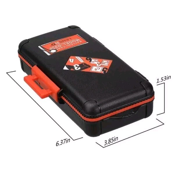 LYNCA Camera Battery & Memory Card Case Professional Water-Resistant Shockproof