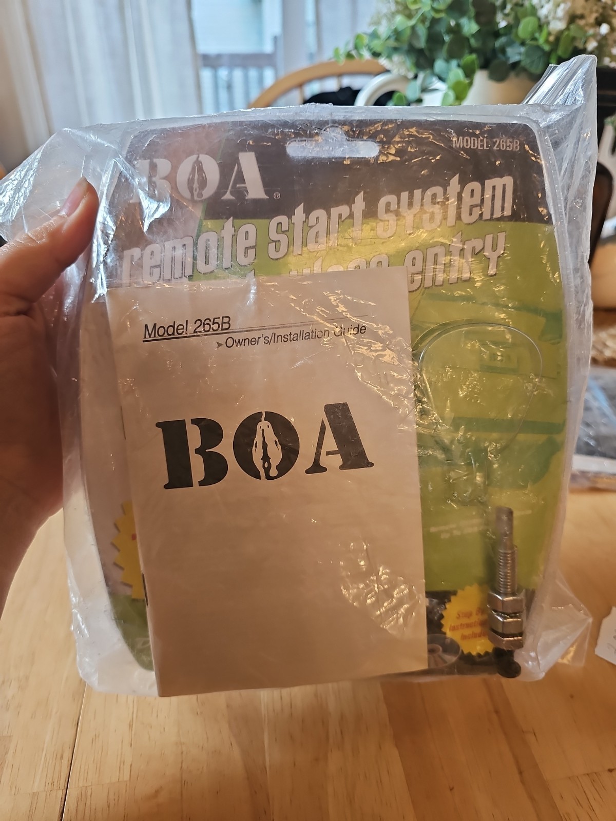 BOA Remote Start System w/ Keyless Entry, Model 265B, Do It Yourself, New Open