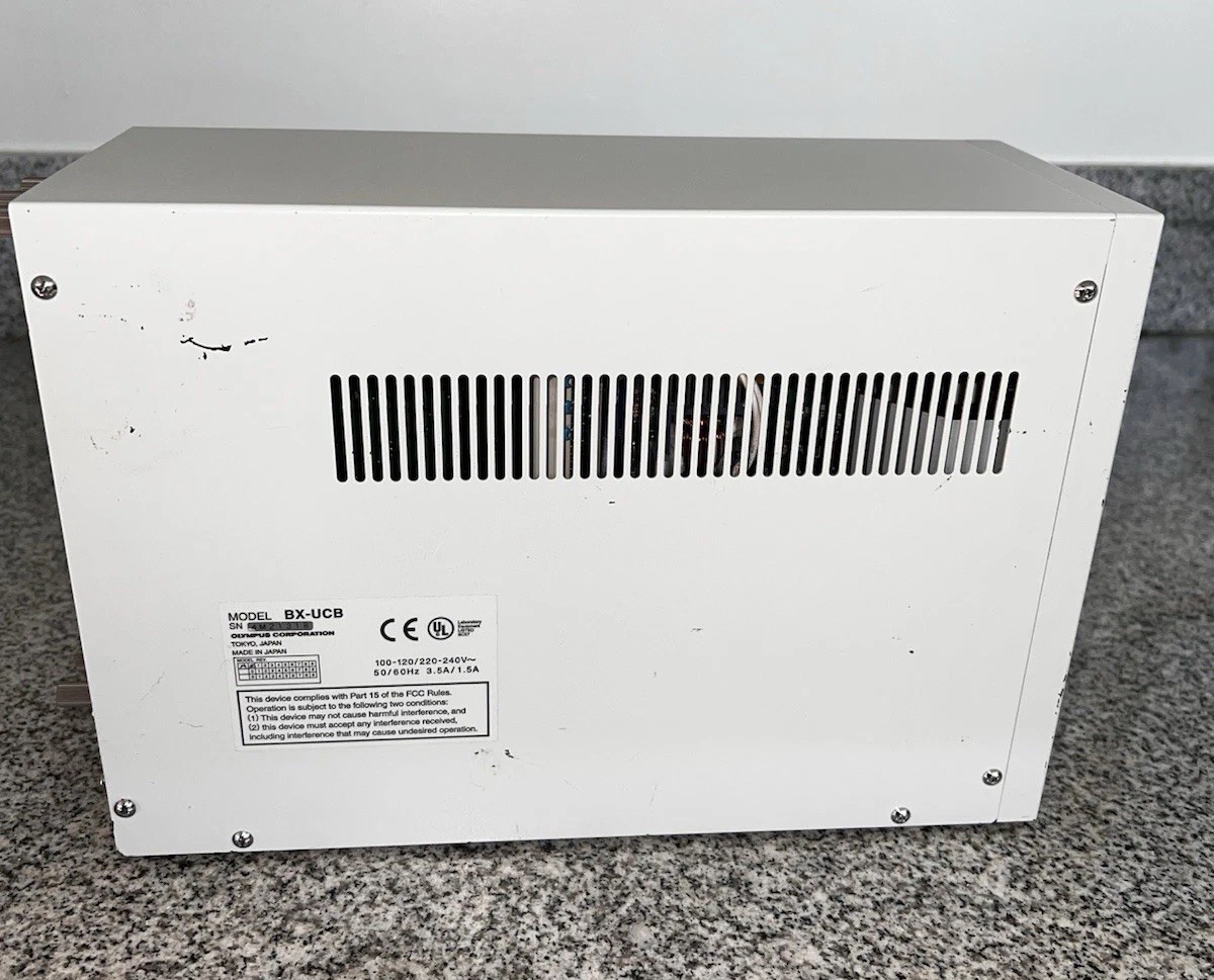 OLYMPUS BX-UCB SN 4M21318, MOTORIZED MICROSCOPE CONTROLLER 100-120/220-240v
