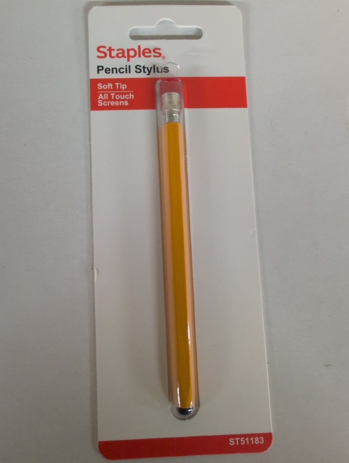Pencil Stylus With Soft Tip. All Touch Screens