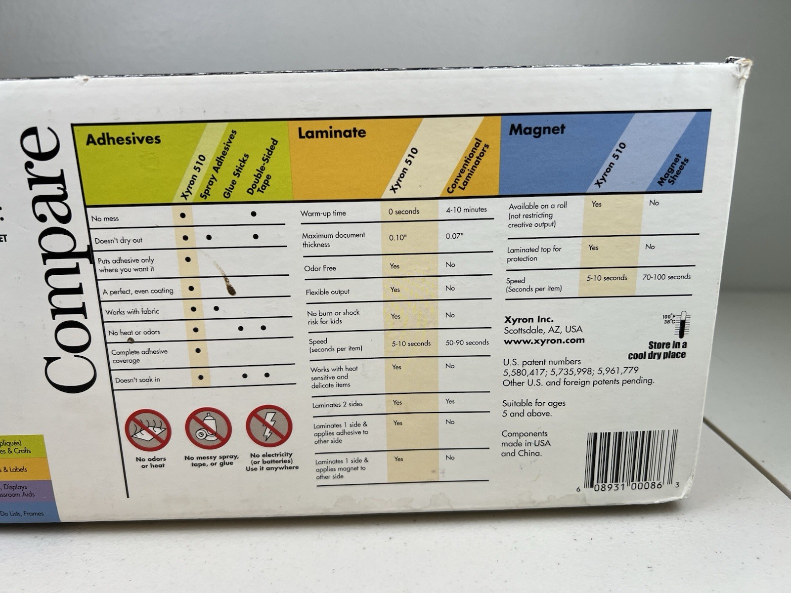 Xyron 510 Creative Station Sticker Machine Laminator Maker