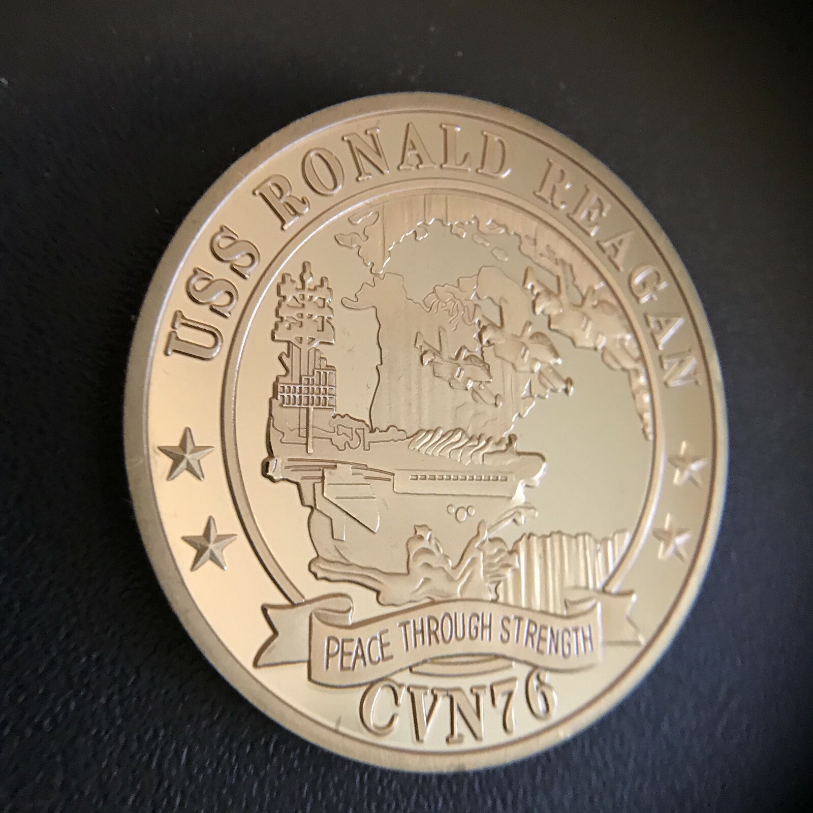 US Navy Challenge coin, USS RONALD REAGAN (CVN-76)