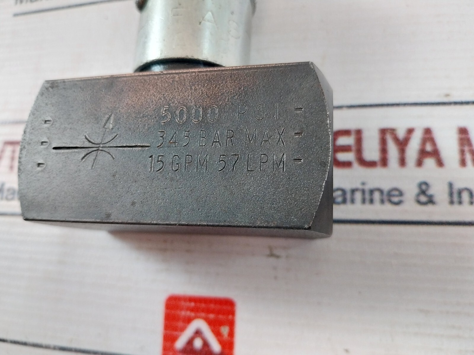 Parker N800S Hydraulic Needle Valve 5000 Psi 345 Bar