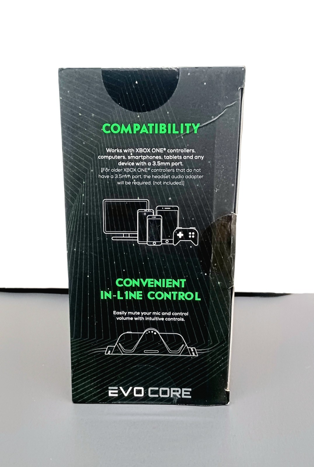 Evo Core Phenom Mega Gaming Headset w/ Boom Mic Compatible with Xbox One - NEW