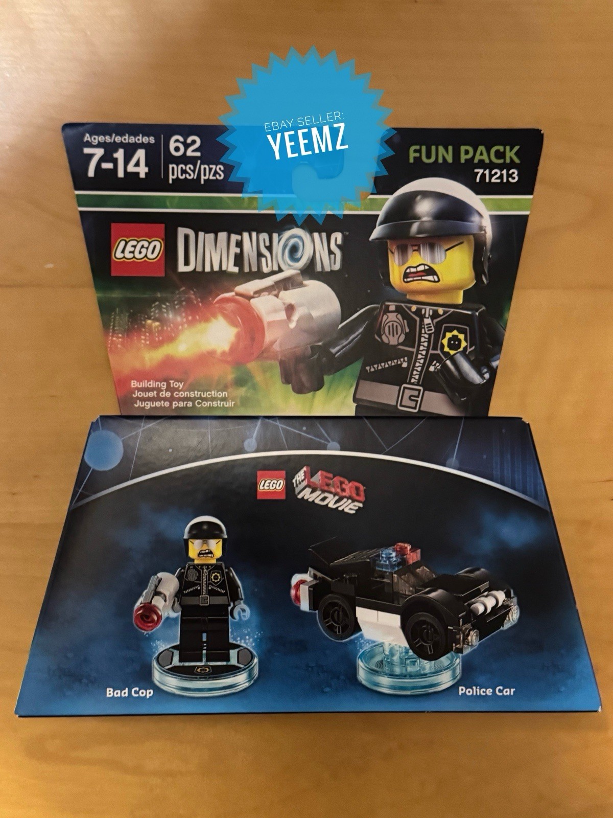 LEGO Fun Pack: The LEGO Movie (Bad Cop and Police Car) 71213 Dimensions Toy NEW