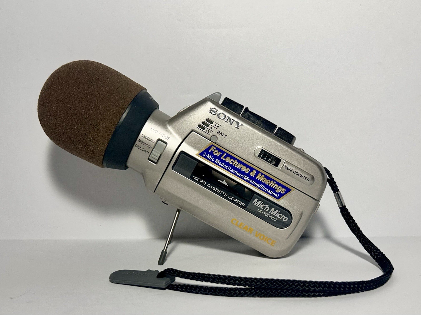 Sony Mic'n Micro Micro Cassette Corder M-100MC