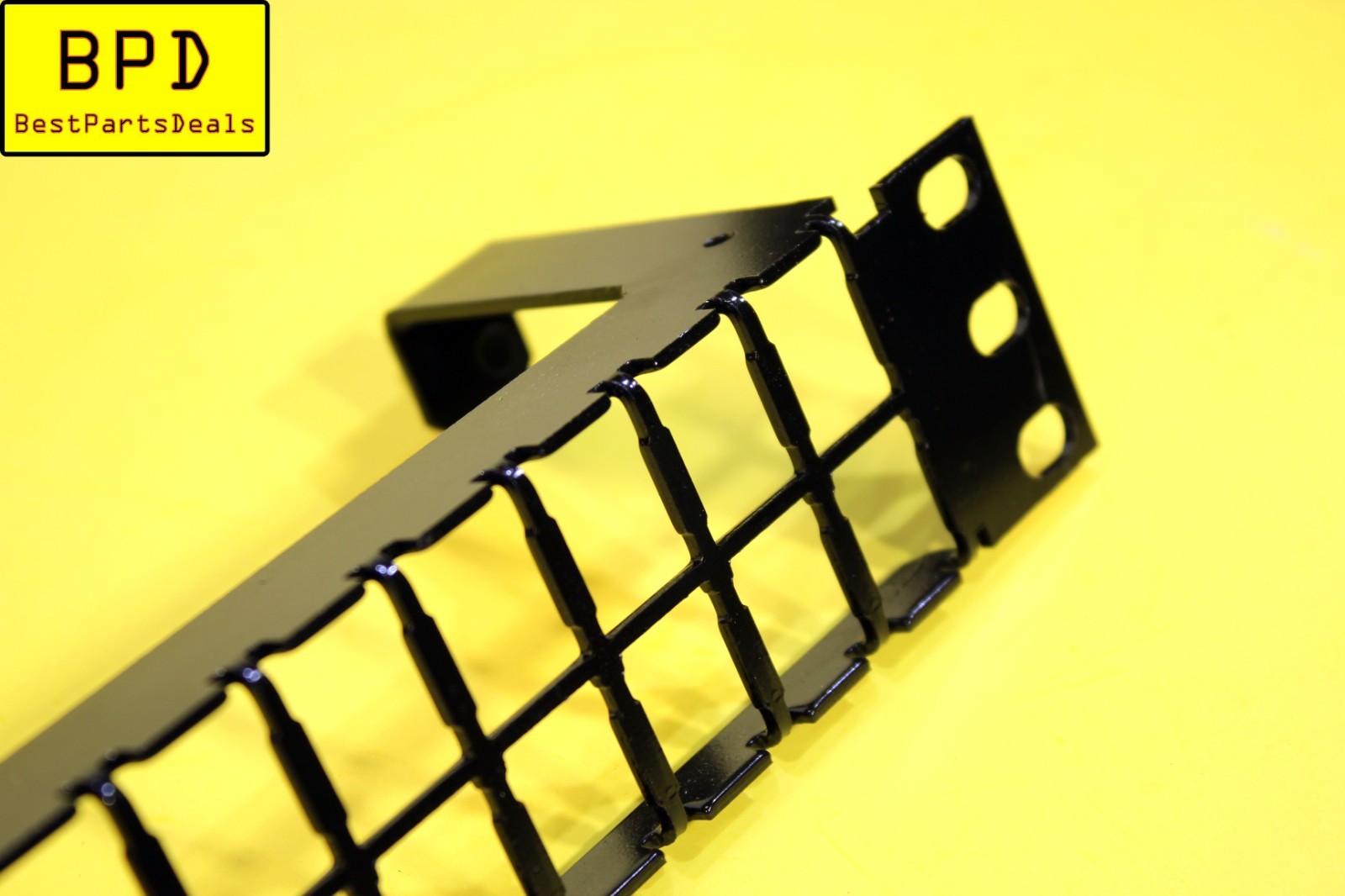 1U Rack Mountable BLACK HDJ 48 Port UNLOADED 1RU Flat Blank Patch Panel