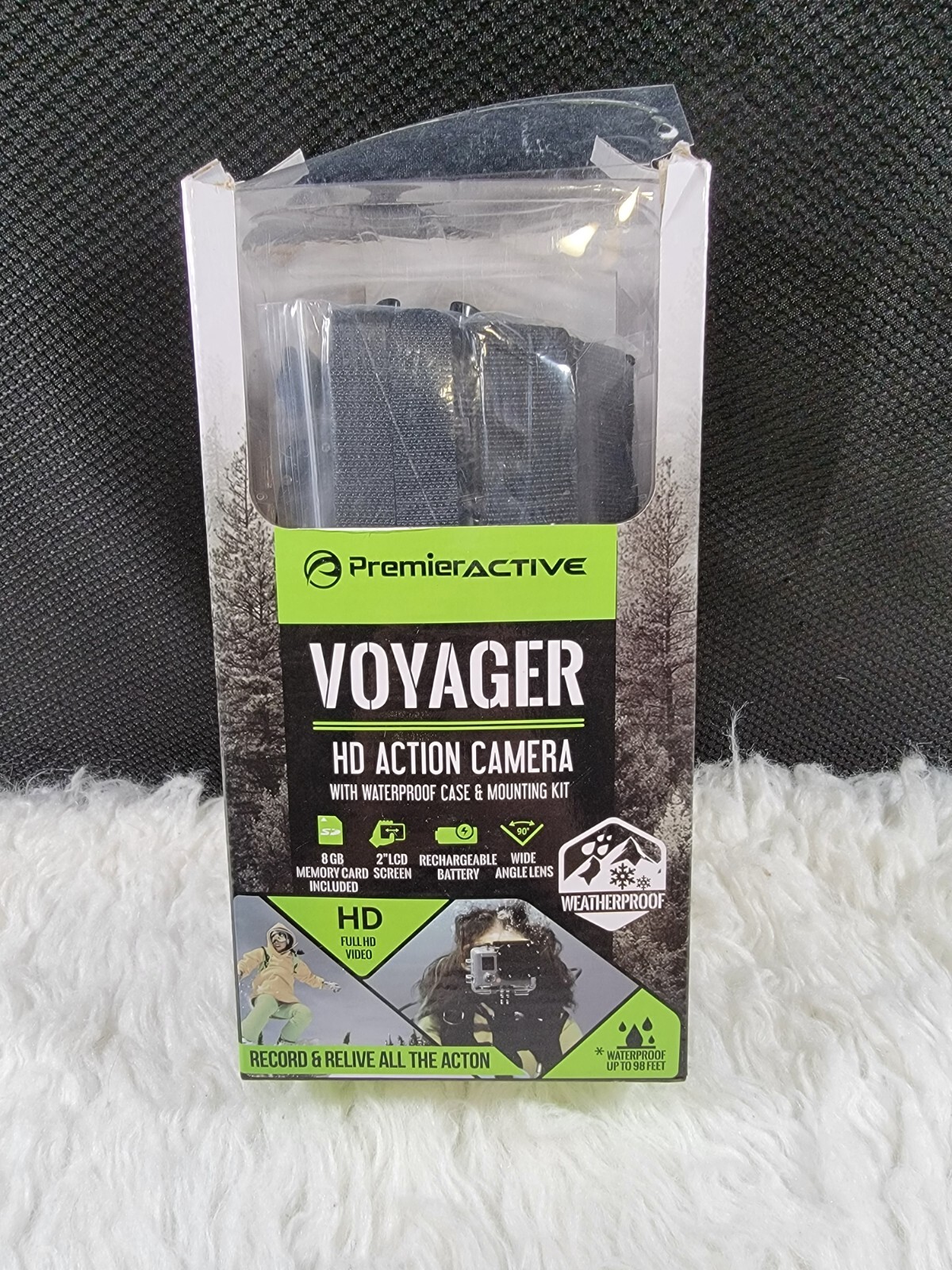 Premier ACTIVE Voyager Waterproof HD Action Camera with Case & Mounts PGACT08