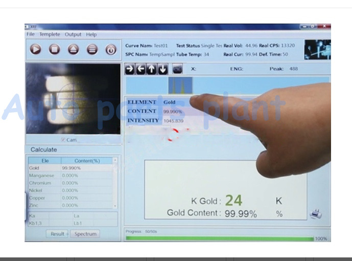 NEW X Ray XRF Spectrometer Analyzer Testing Machine For Gold /Precious Metals