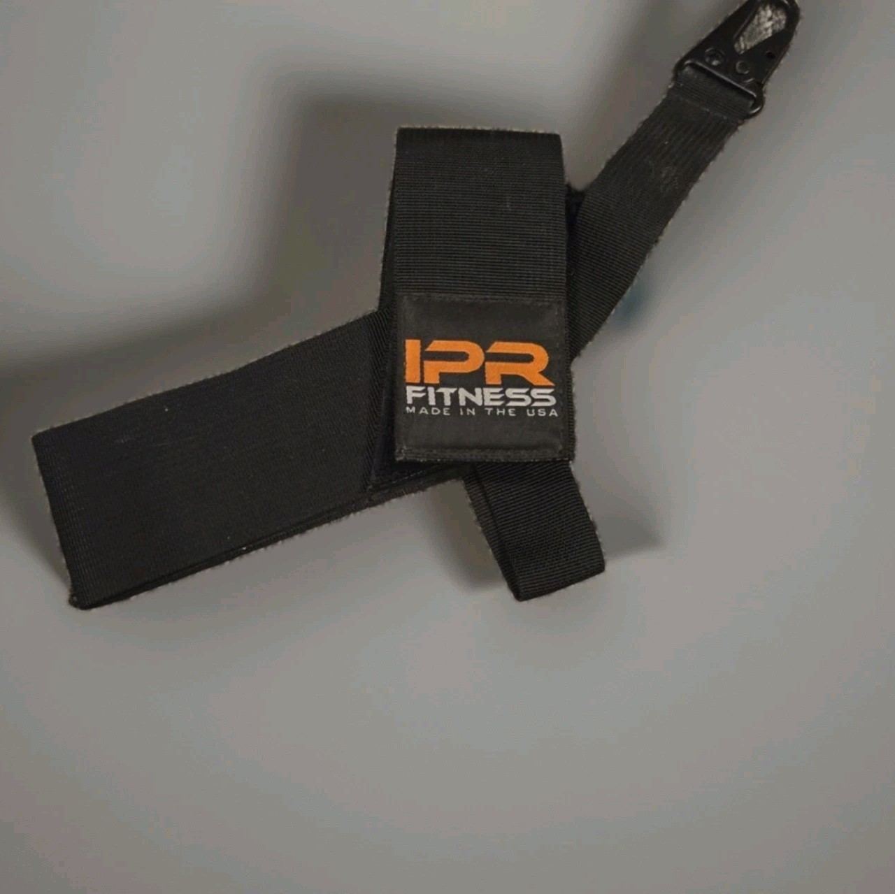PR Fitness Nylon Ankle/Wrist Strap Black for Gym & Weight Lifting