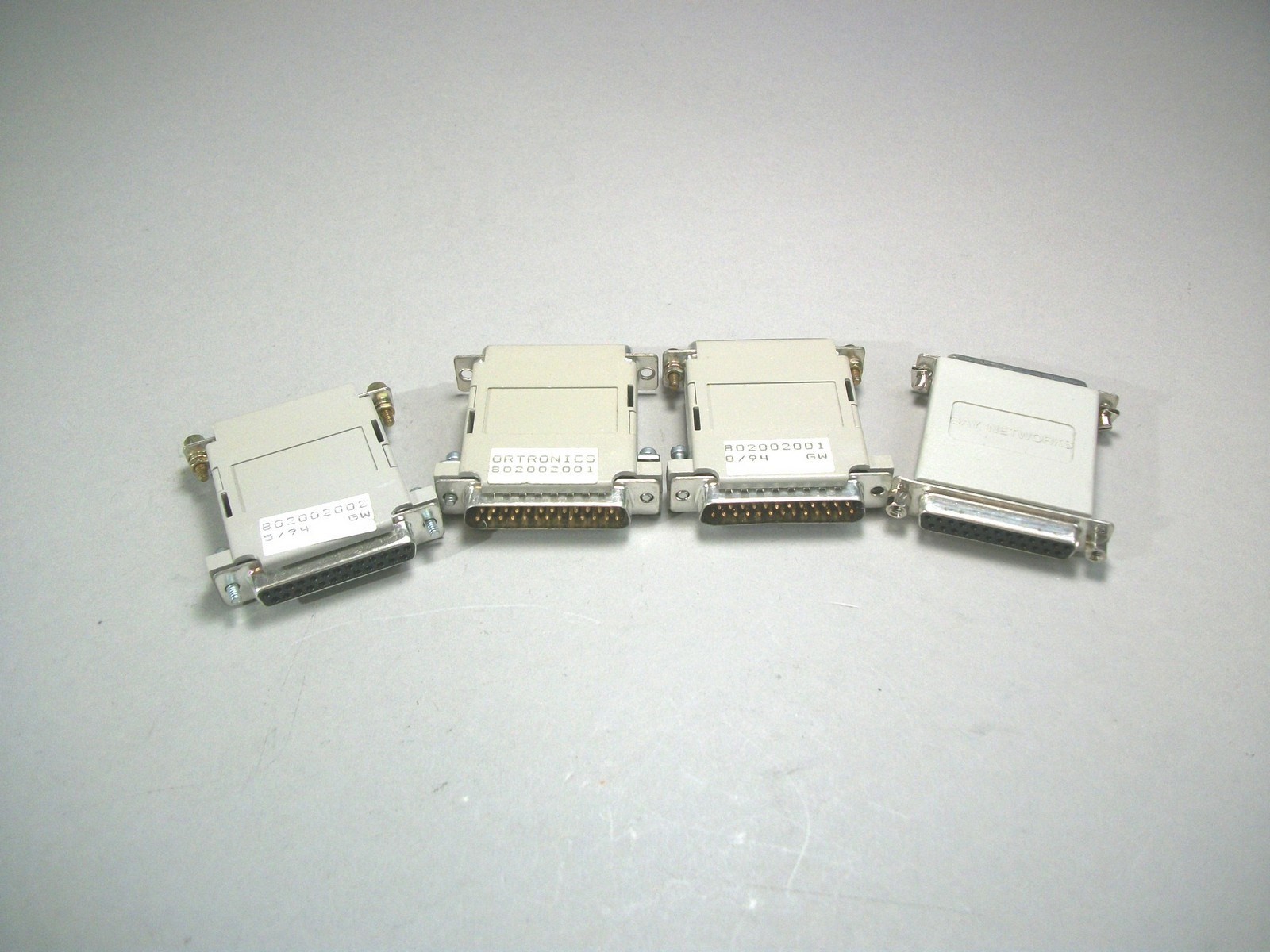 Ortronics / Bay Networks Adapter Assortment (Lot Of 4) - USED