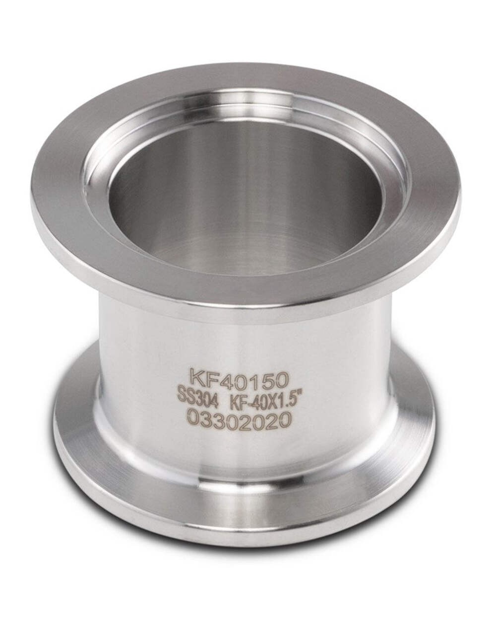 KF Flange x Tri-Clamp End Cap Adapter