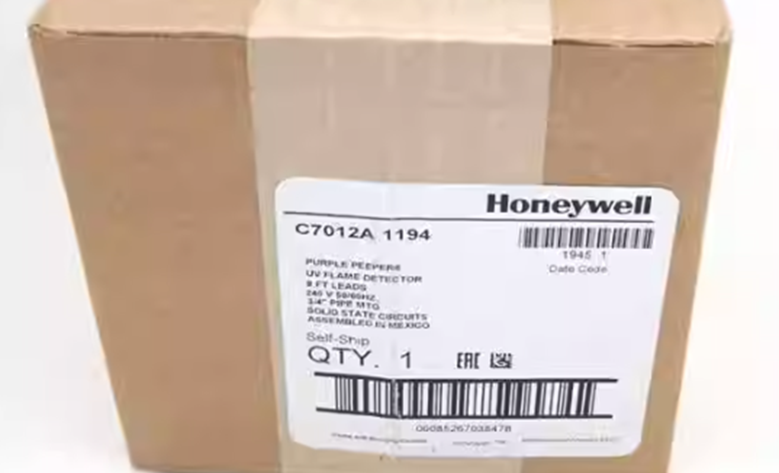 NEW HONEYWELL C7012A 1194 Flame Detector