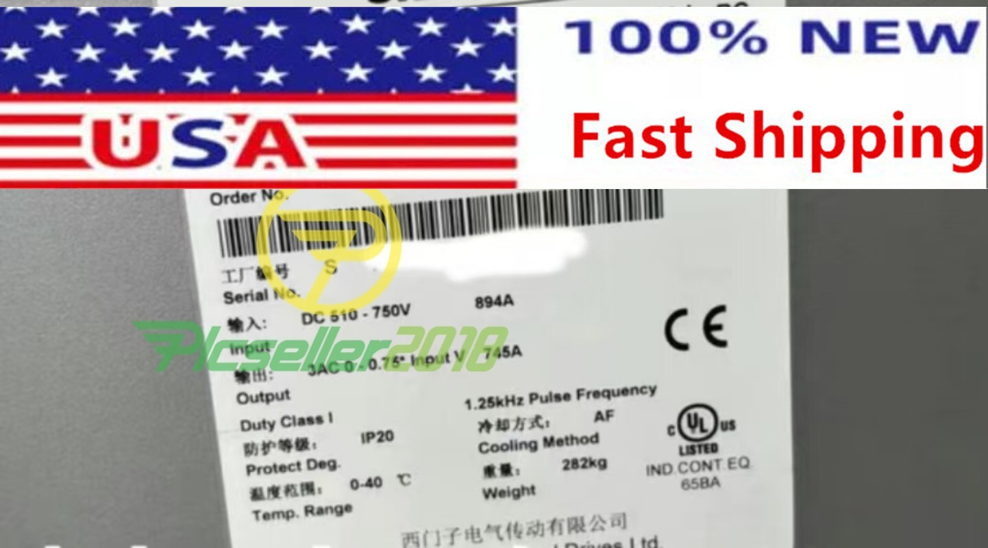 1 pc USED tested Siemens frequency converter 6SL3320-1TE37-5AA3