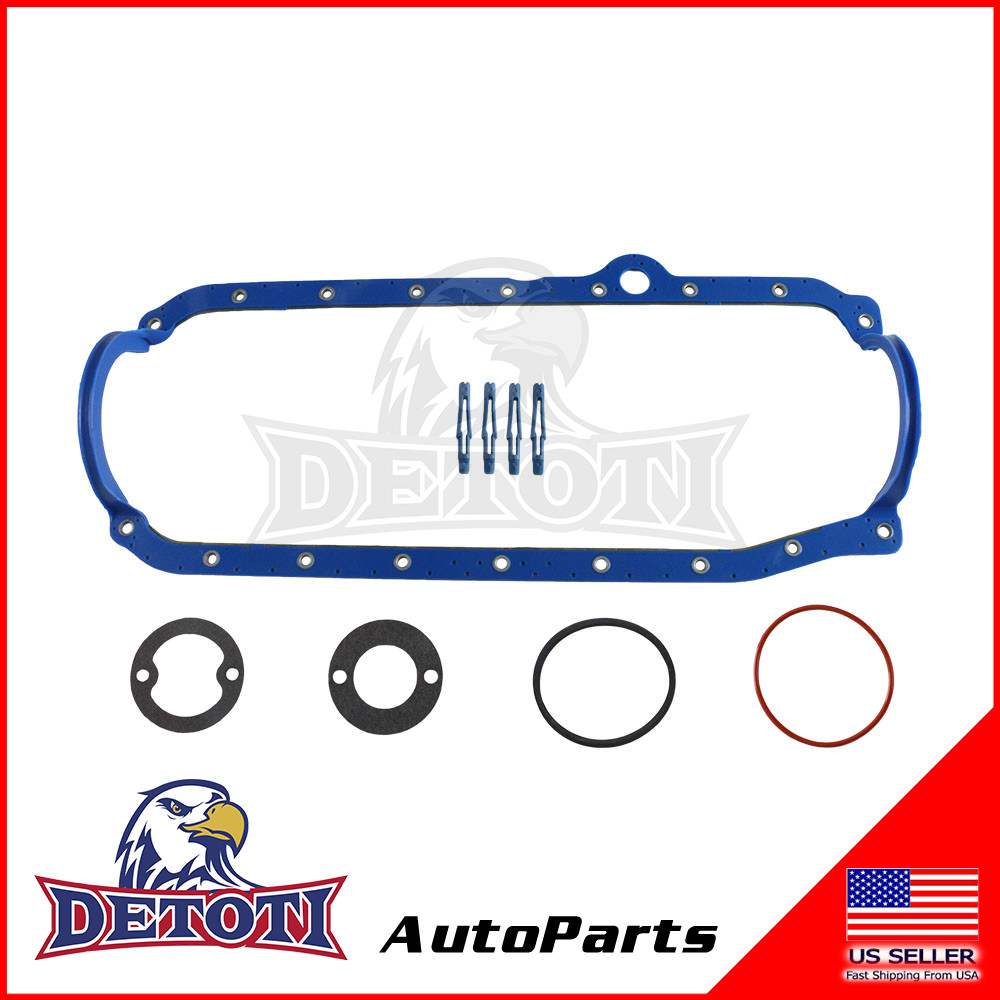 Oil Pan Gasket for 1986 &amp; UP Small Block Chevy 305 350 5.0L 5.7L
