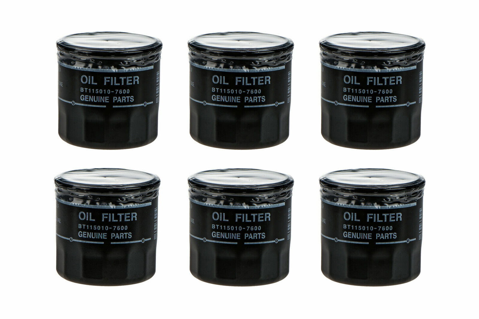 2012-2015 Mazda 3 6 CX-3 CX-5 Oil Filter Cartridge Skyactiv Set of 6 OEM NEW
