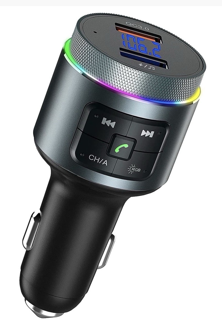Car Bluetooth FM Transmitter Radio MP3 Wireless Adapter Dual USB Charger