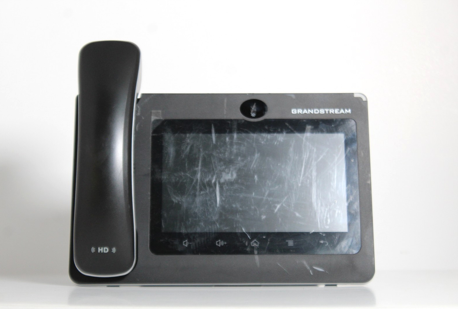 Grandstream GXV3370 16-Line Multimedia IP Video Office Phone w/ Handset & Stand