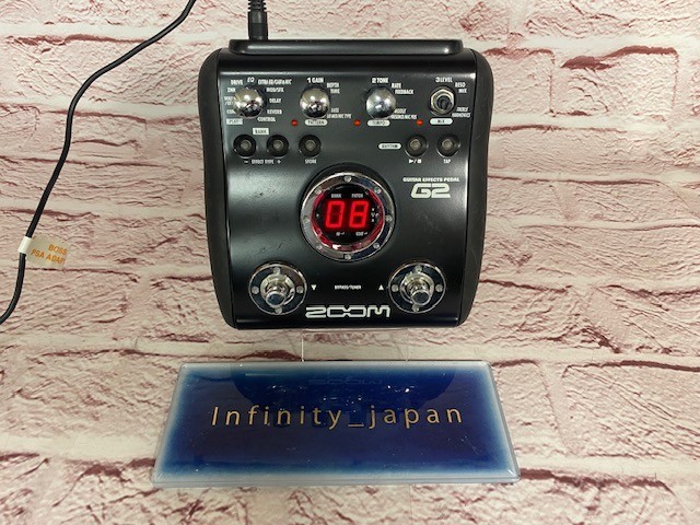 ZOOM G2 Guitar Effects Electric Guitar Multi-Effect Pedal fast ship from Japana