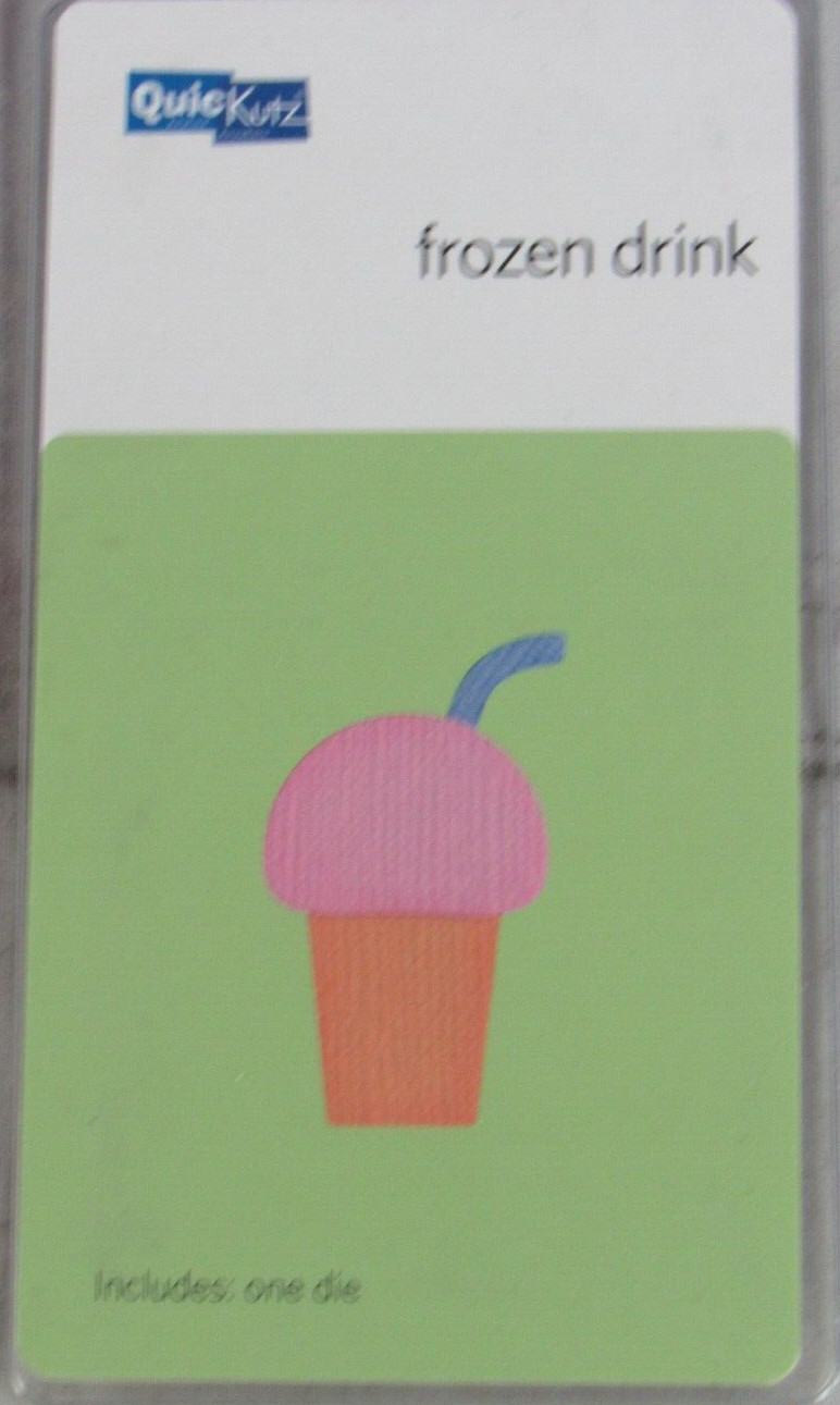 QuicKutz Frozen Drink 2x2, 1 Cutting Die Set RS-0647