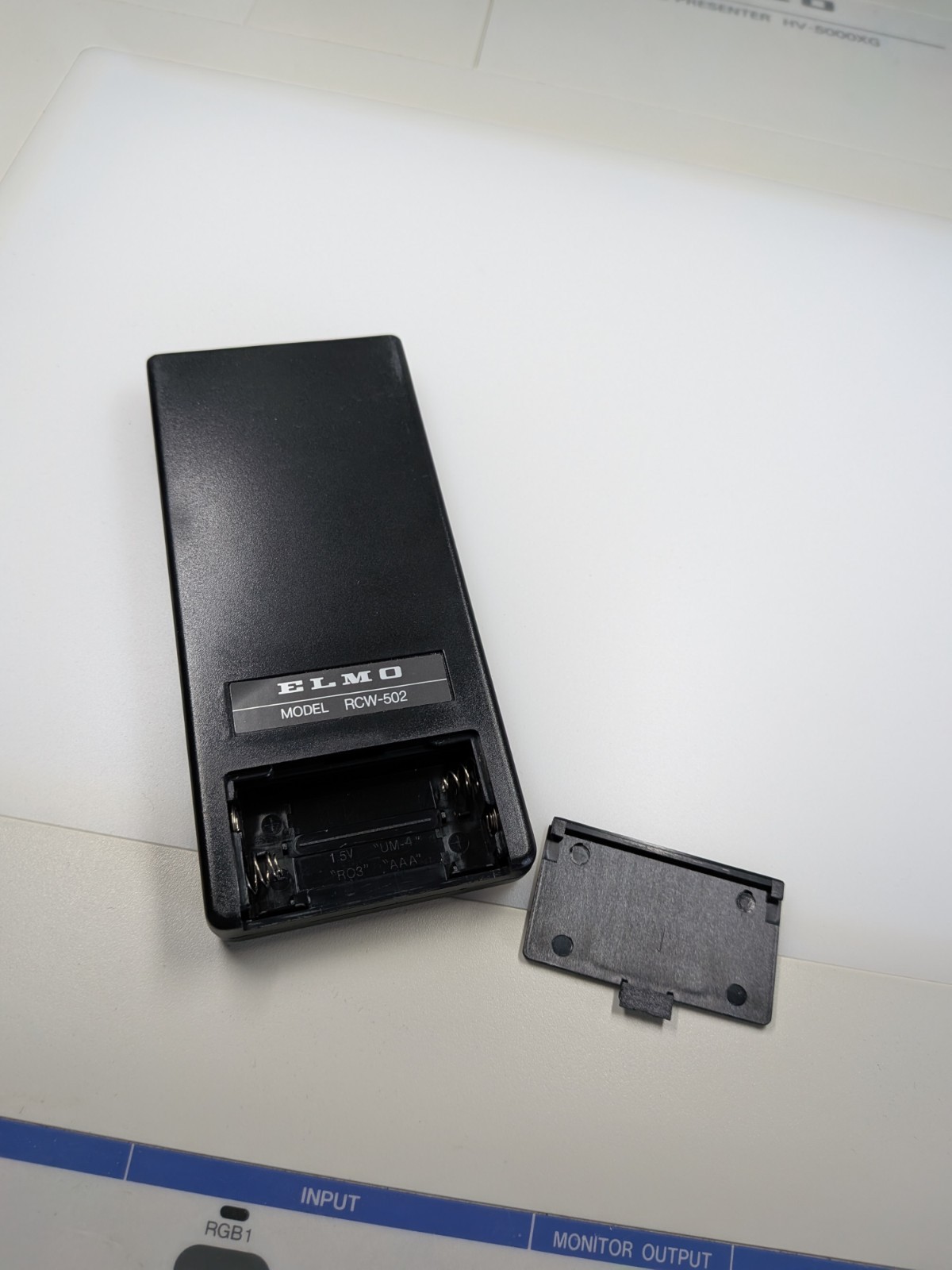 Elmo Visual Presenter HV-5000 XG Tested W/ Remote