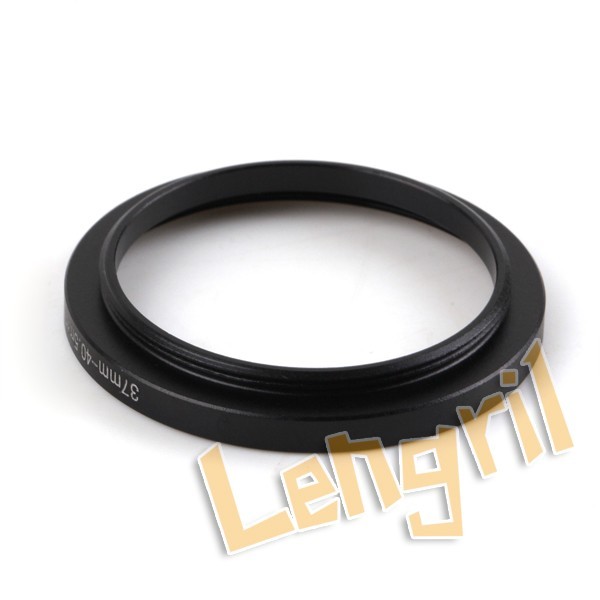 37mm-40.5mm Step-Up Metal Filter Adapter Ring / 37mm Lens to 40.5mm Accessory