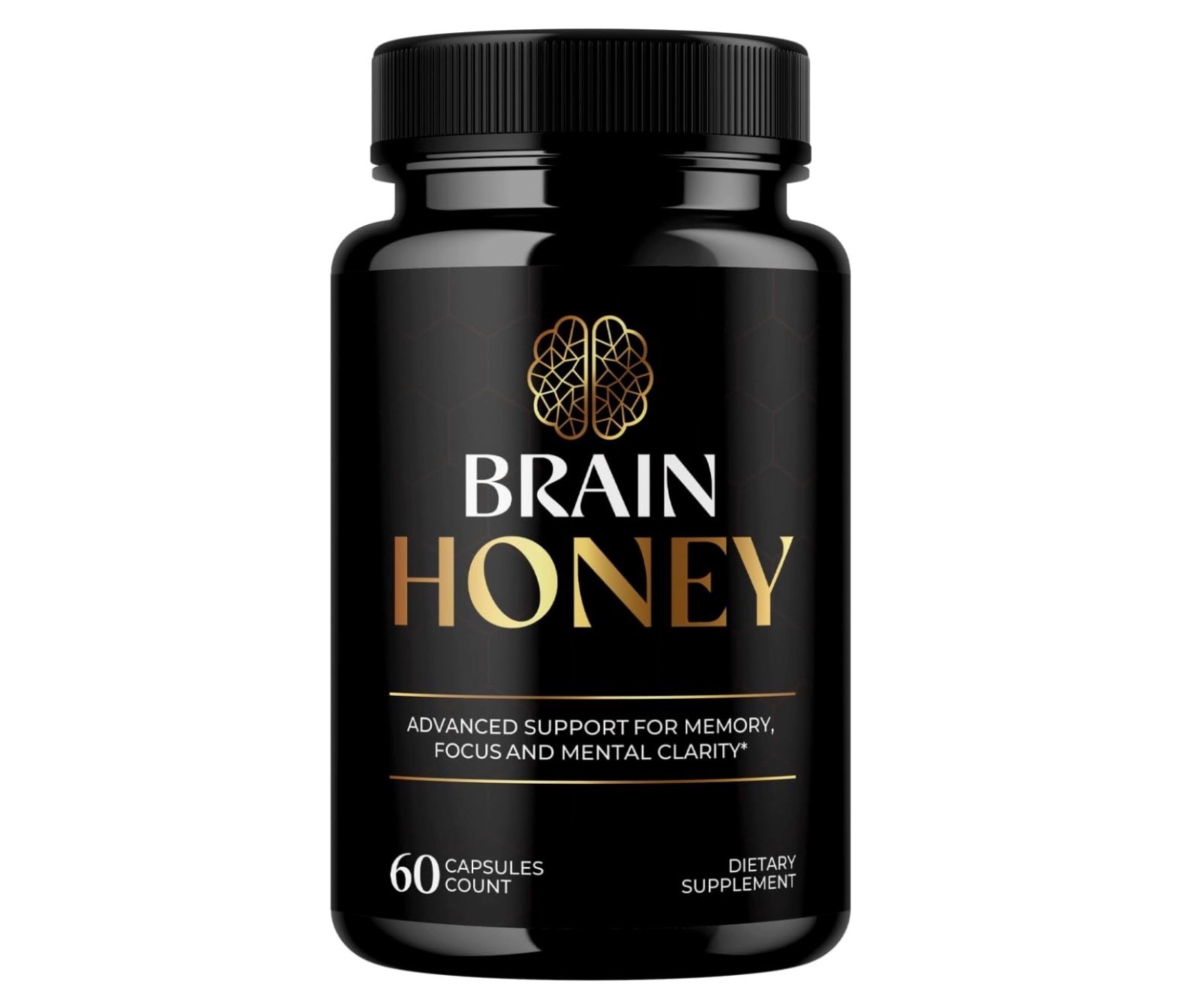 Brain Honey, BrainHoney for Memory & Clarity Support Dietary Supplement 60CT