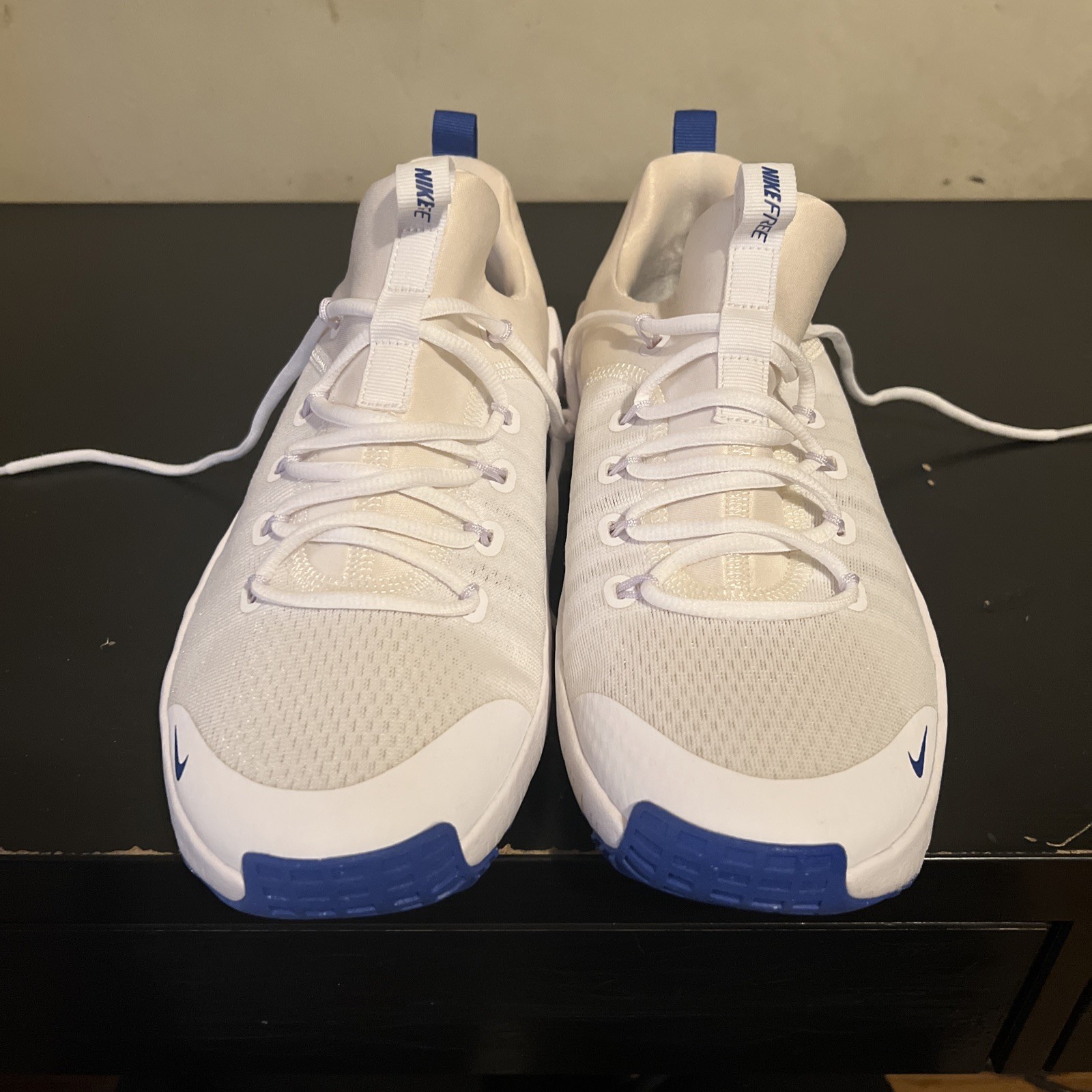 Nike Free Metcon 6 Training Shoes Mens 10 White Game Royal Blue FJ7127-102 New