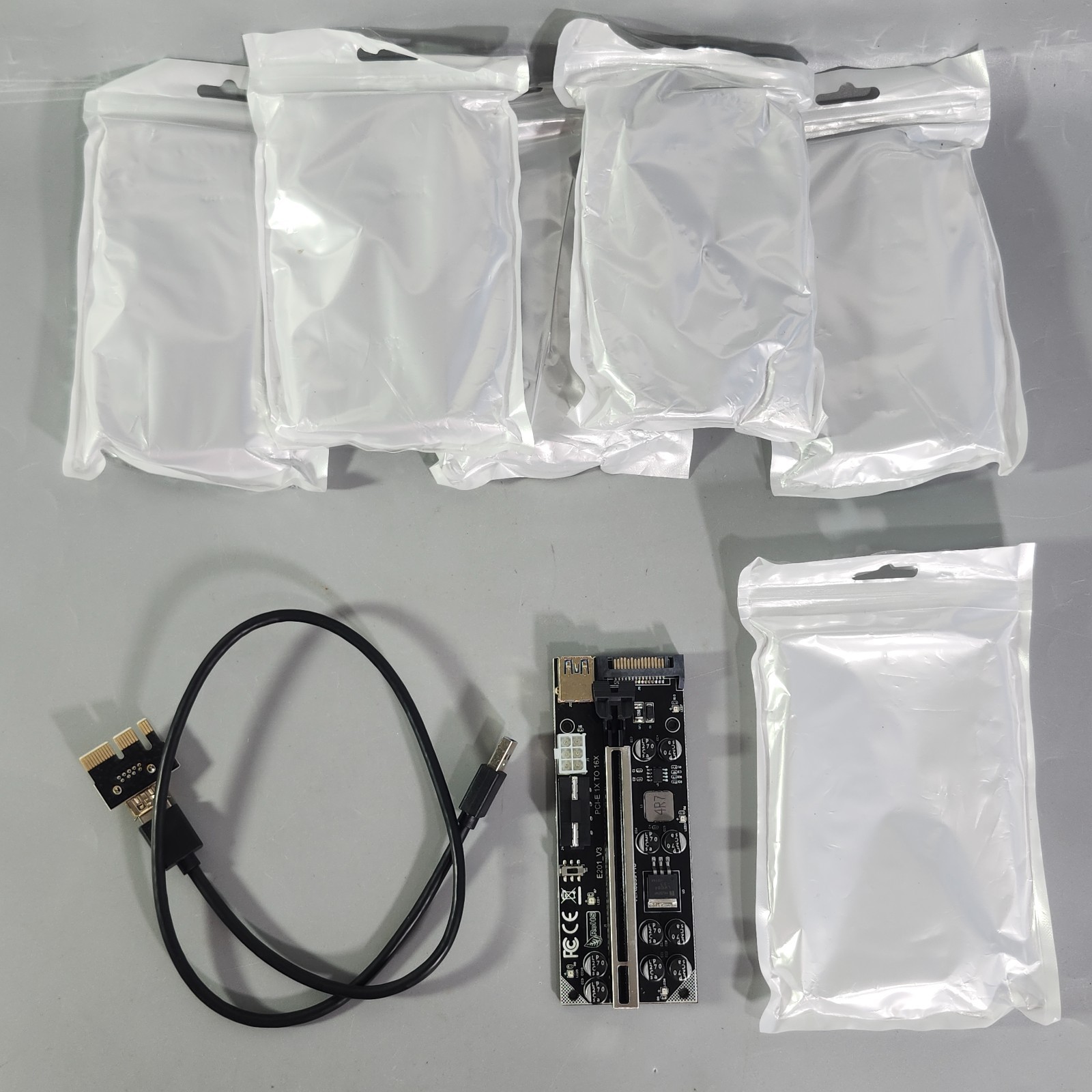 Mailiya V009s Pro PCIe Riser GPU Riser Card for Crypto Mining ETH 6-Pack