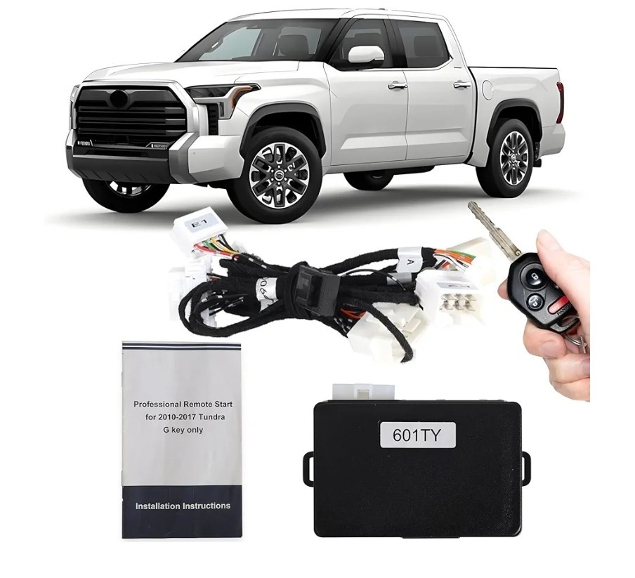 Remote Starter kit Compatible with Toyota Tundra 2010-2017|G-Key|Zero Wire...297