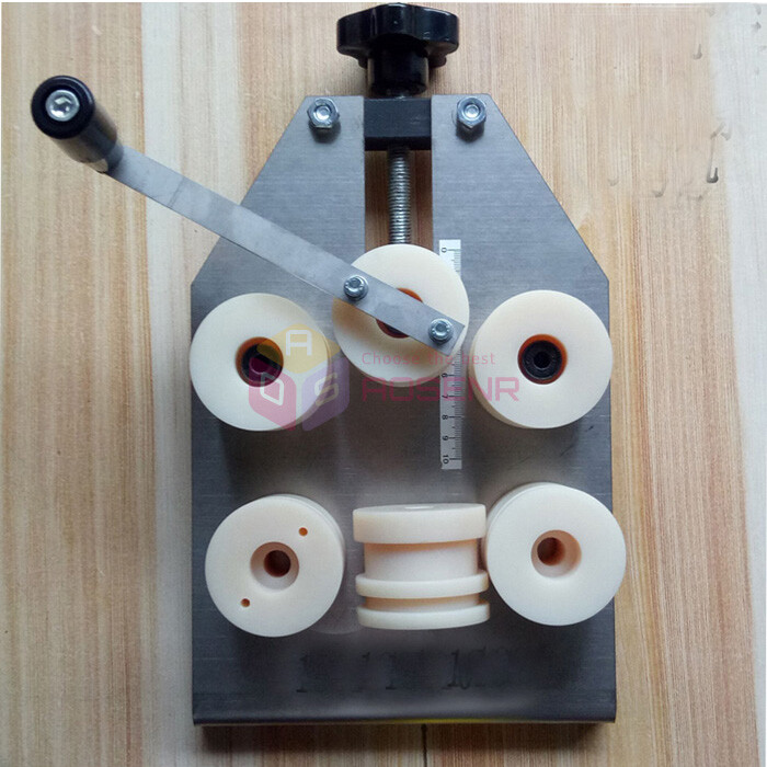 6-16mm Hollow Aluminum Strip Bender Manual Aluminum Bar Bending Machine
