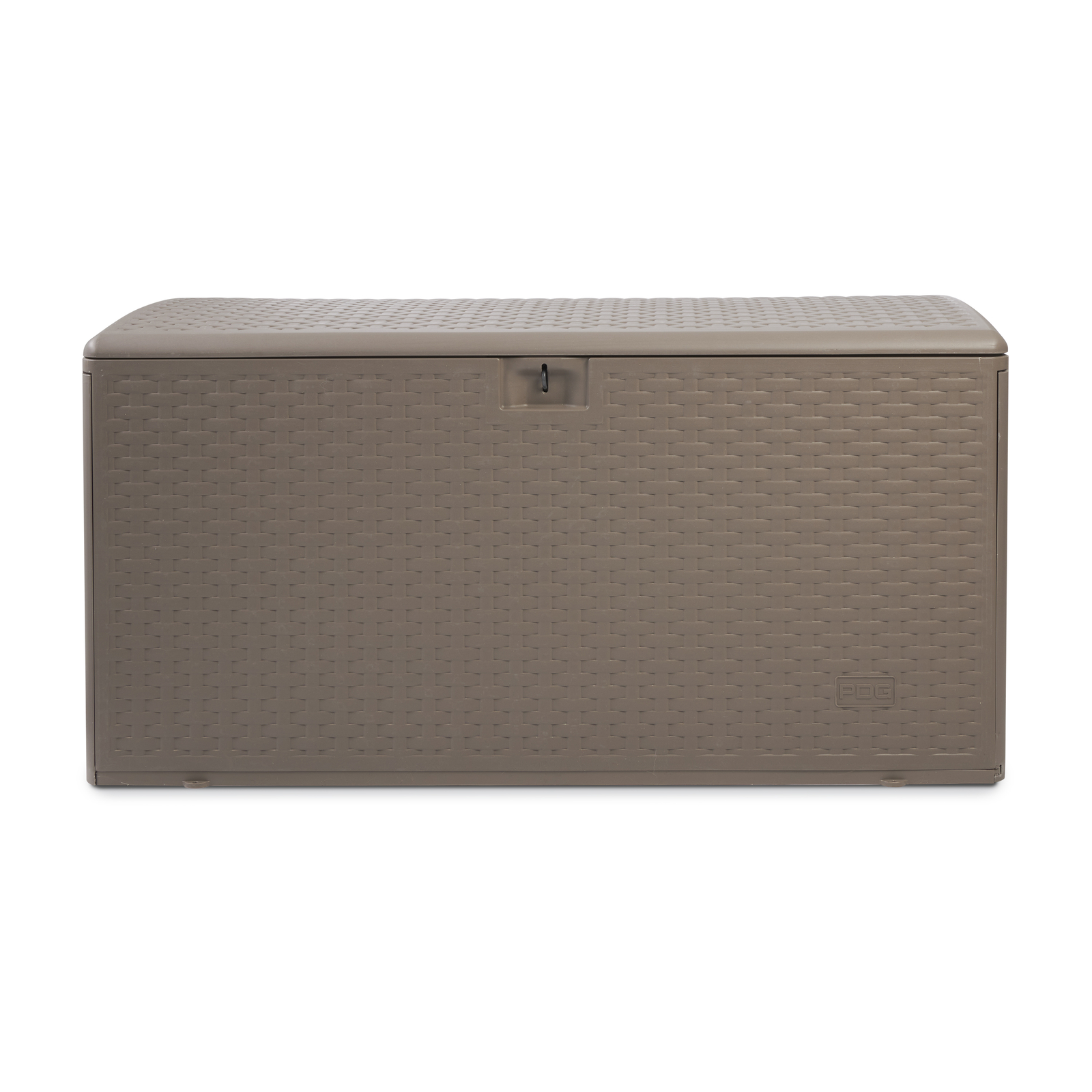 Plastic Development Group HDEDB99G 99-Gallon Resin Storage Deck Box, Driftwood