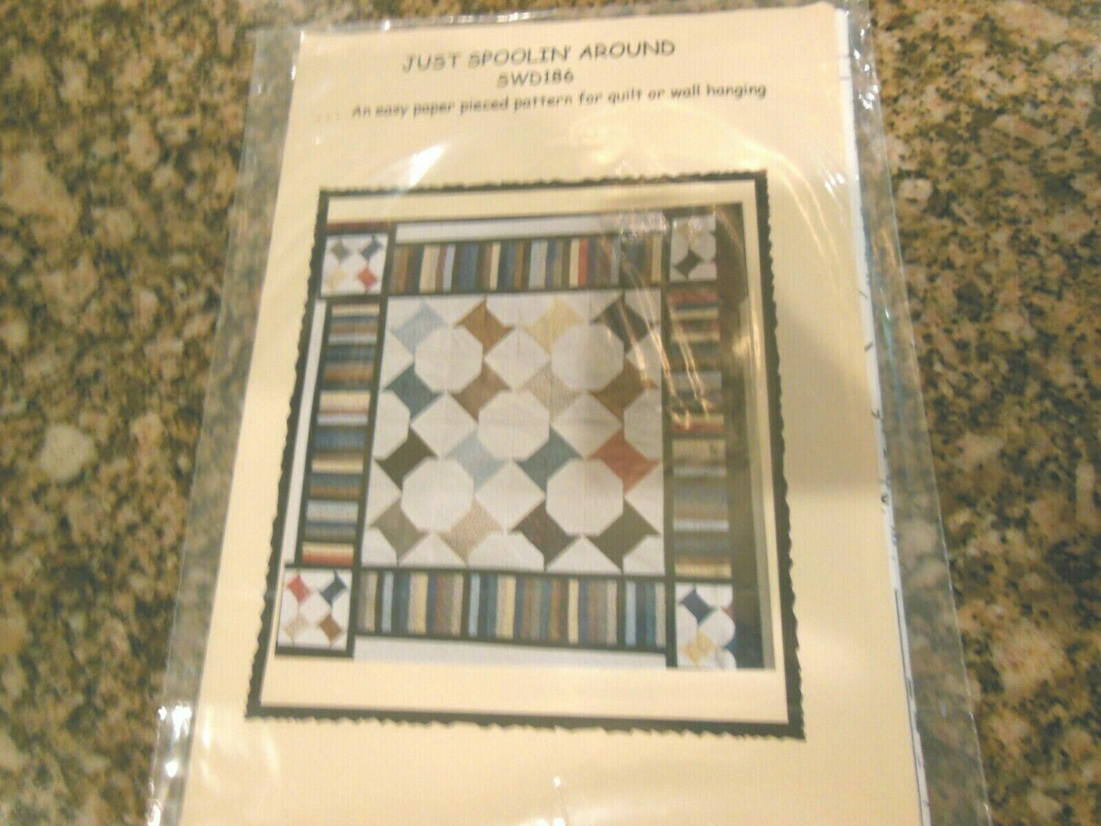 JUST SPOOLIN' AROUND BY SEW WONDERFUL DREAMS 52 X 52