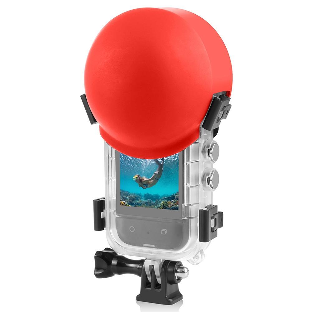 Waterproof Shockproof Case Lens Cap Silicone Protective Cover for Ins E5P8  W7J8