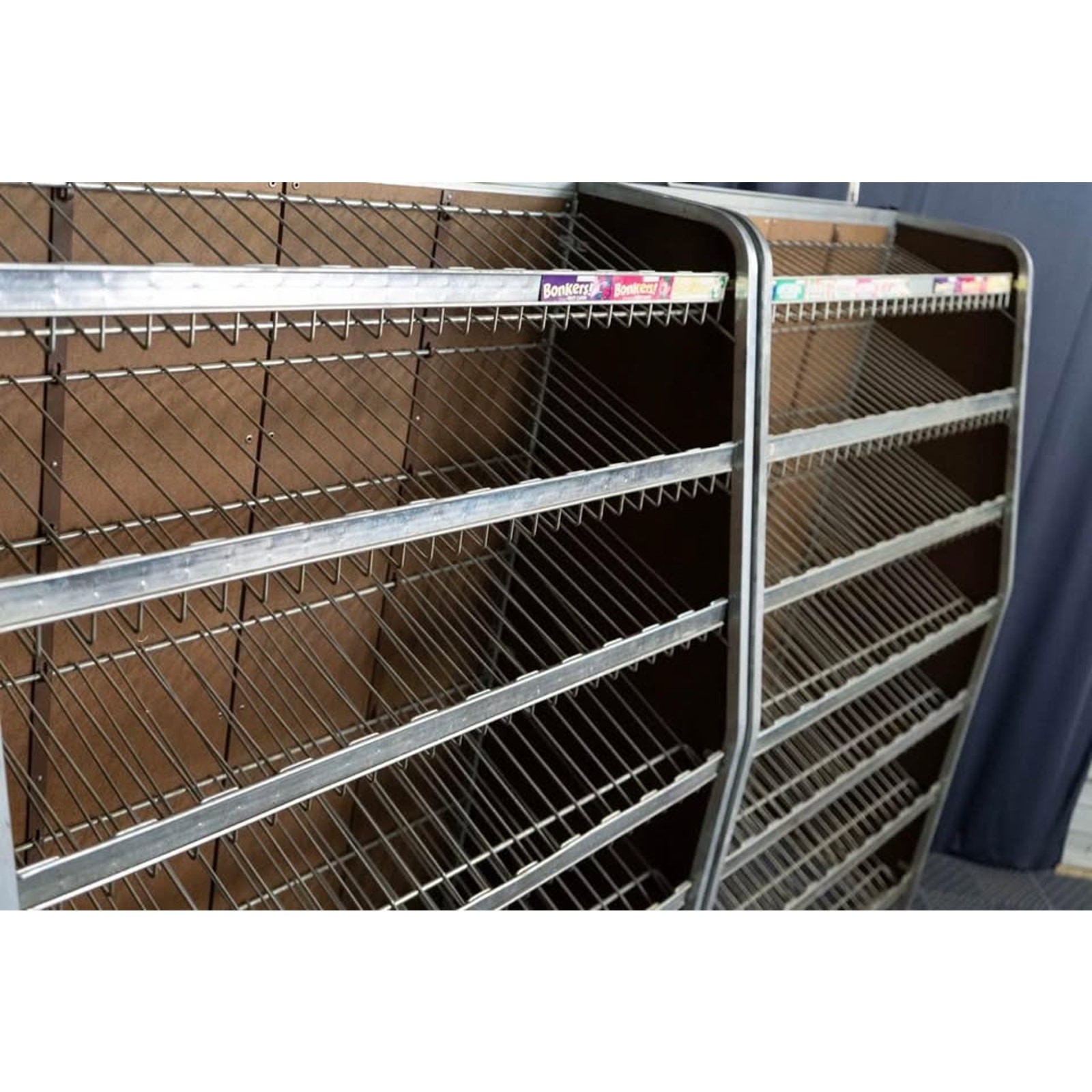 2 Vendor Display Racks 7 Shelf