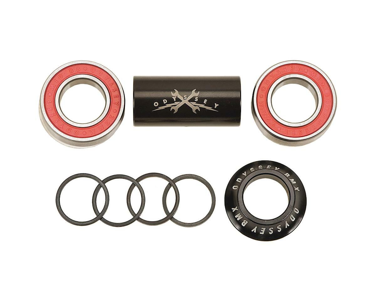 Odyssey Mid Bottom Bracket (Black) (22mm) [C-101-BK]