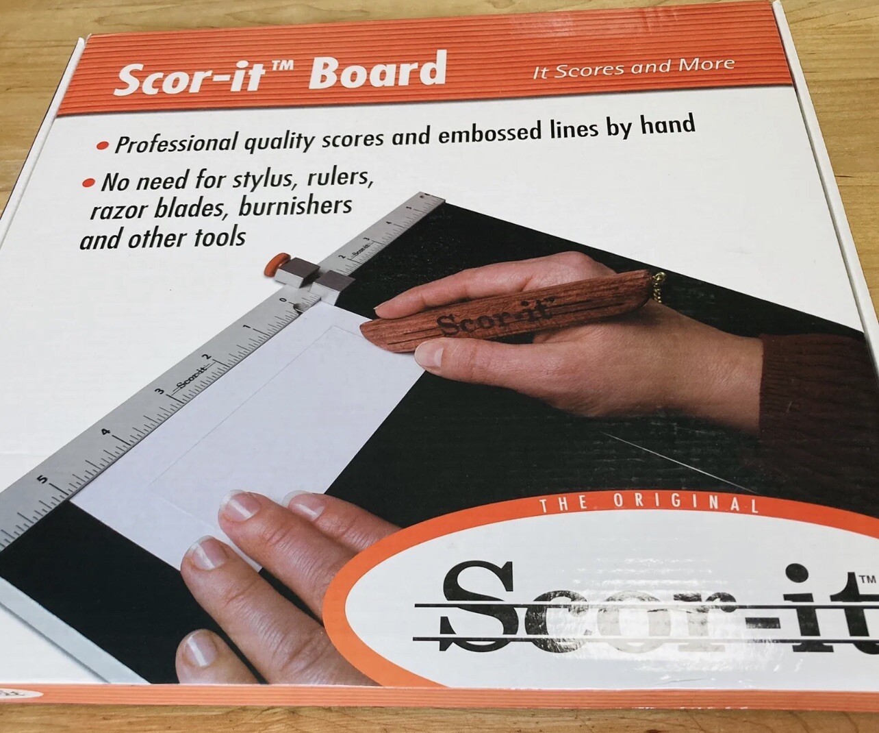 Large Scor-it Scoring Board Inch/Metric paper cards 12 3/8 x 13 3/8" (Pack of 6)
