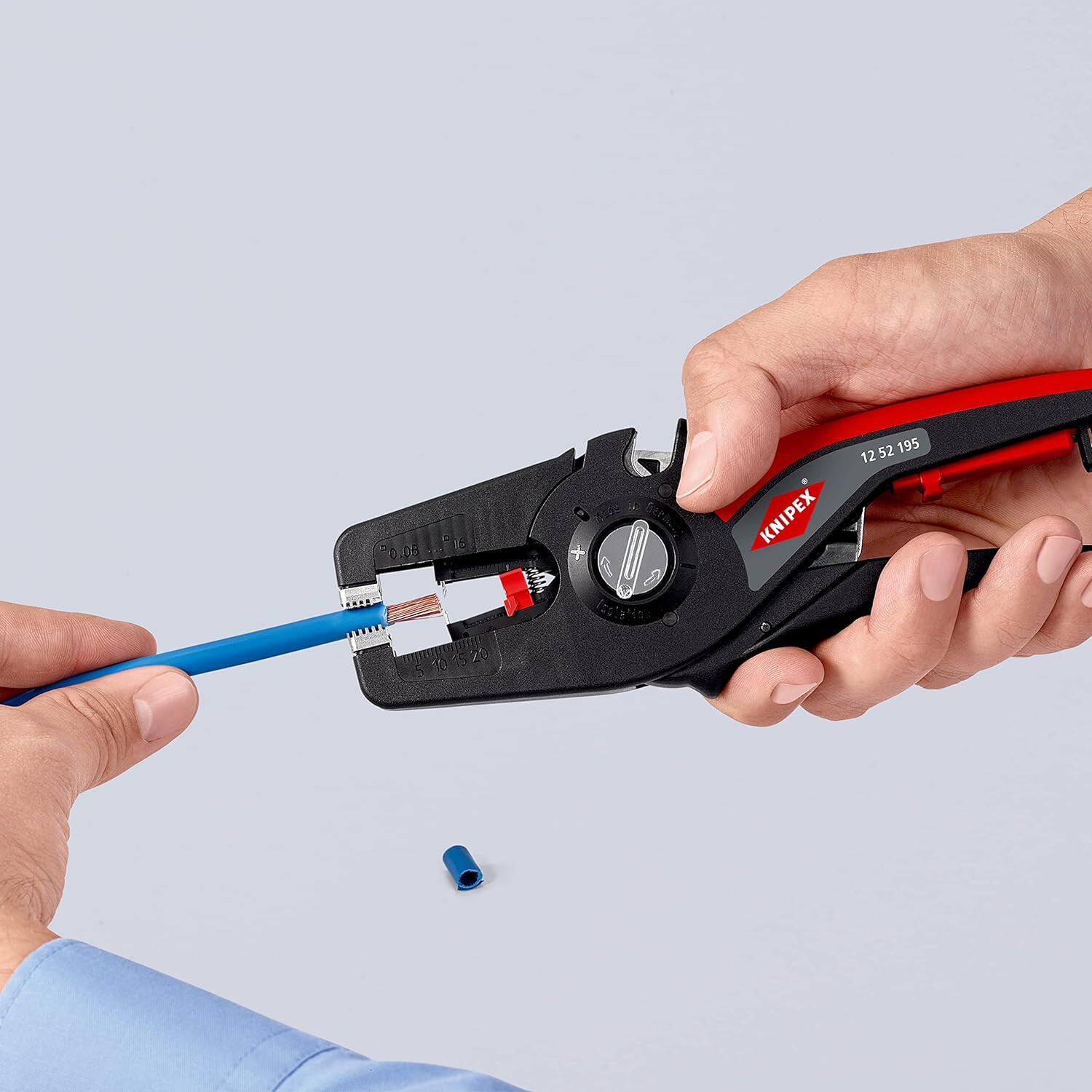 Knipex PreciStrip16 Wire Cable Stripper & Cutter 12 52 195