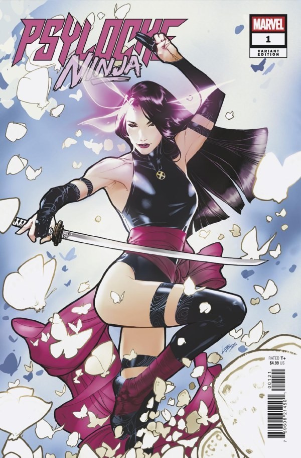 Psylocke Ninja #1 Marvel Comics 2025 1st Print Pablo Villalobos Cover