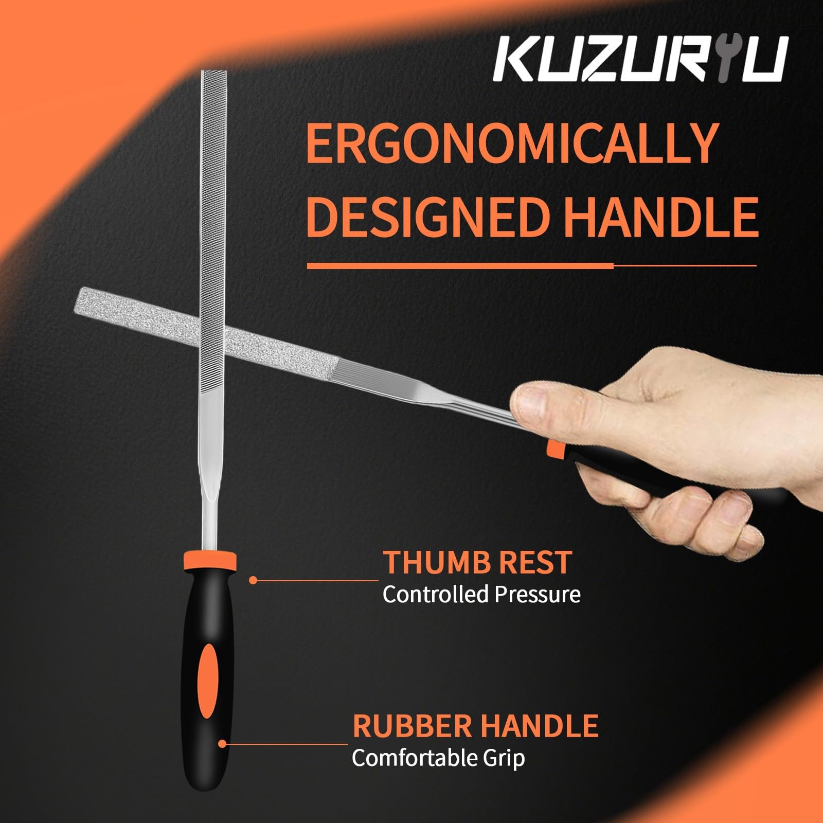 KUZURYU 14PCS Needle File Set - Small Diamond Files with 6 Jewelers Files 6 ...