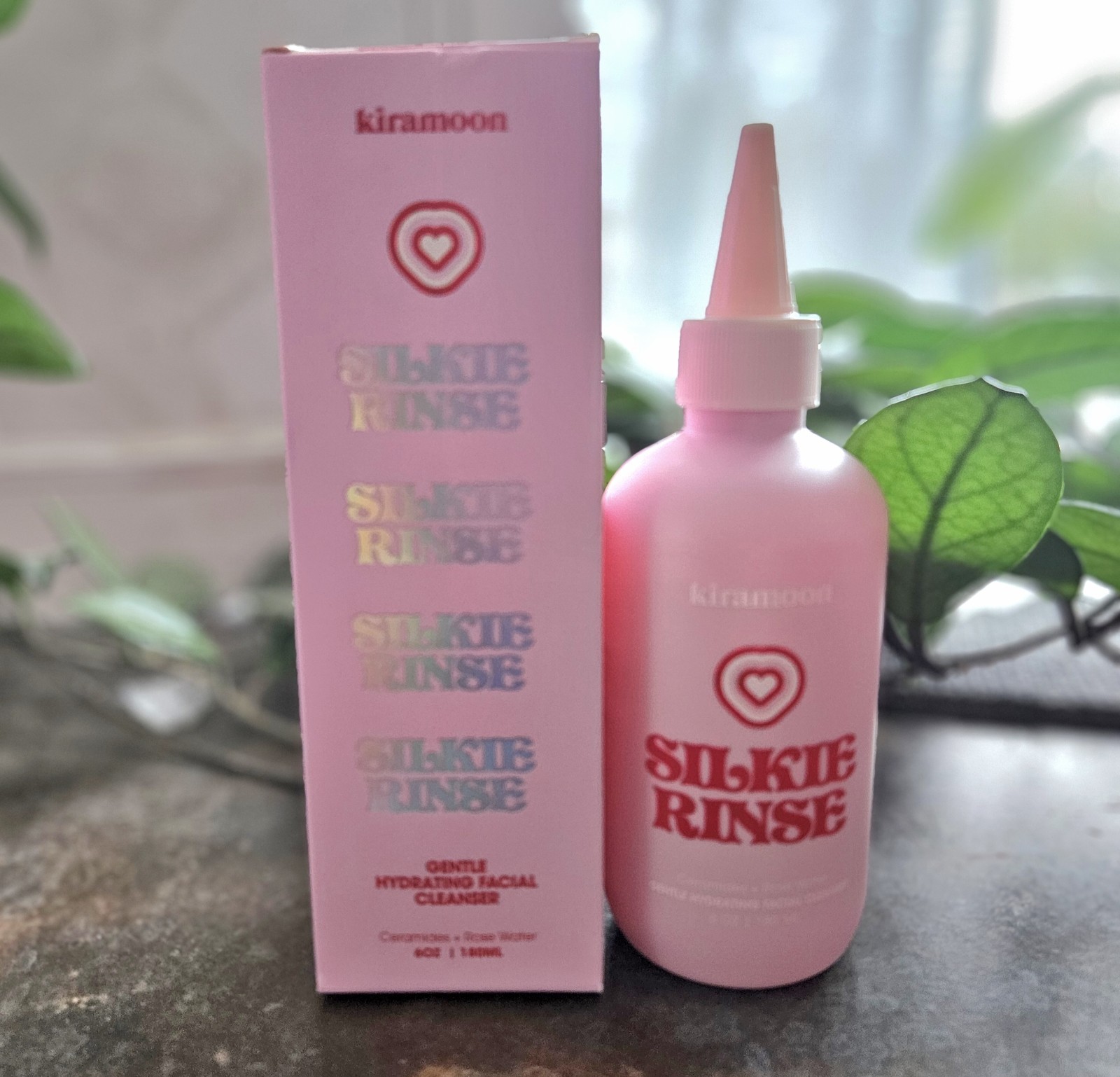 Kiramoon Silkie Rinse Hydrating Facial Cleanser 180ml/6 oz NIB! Imperfect Box